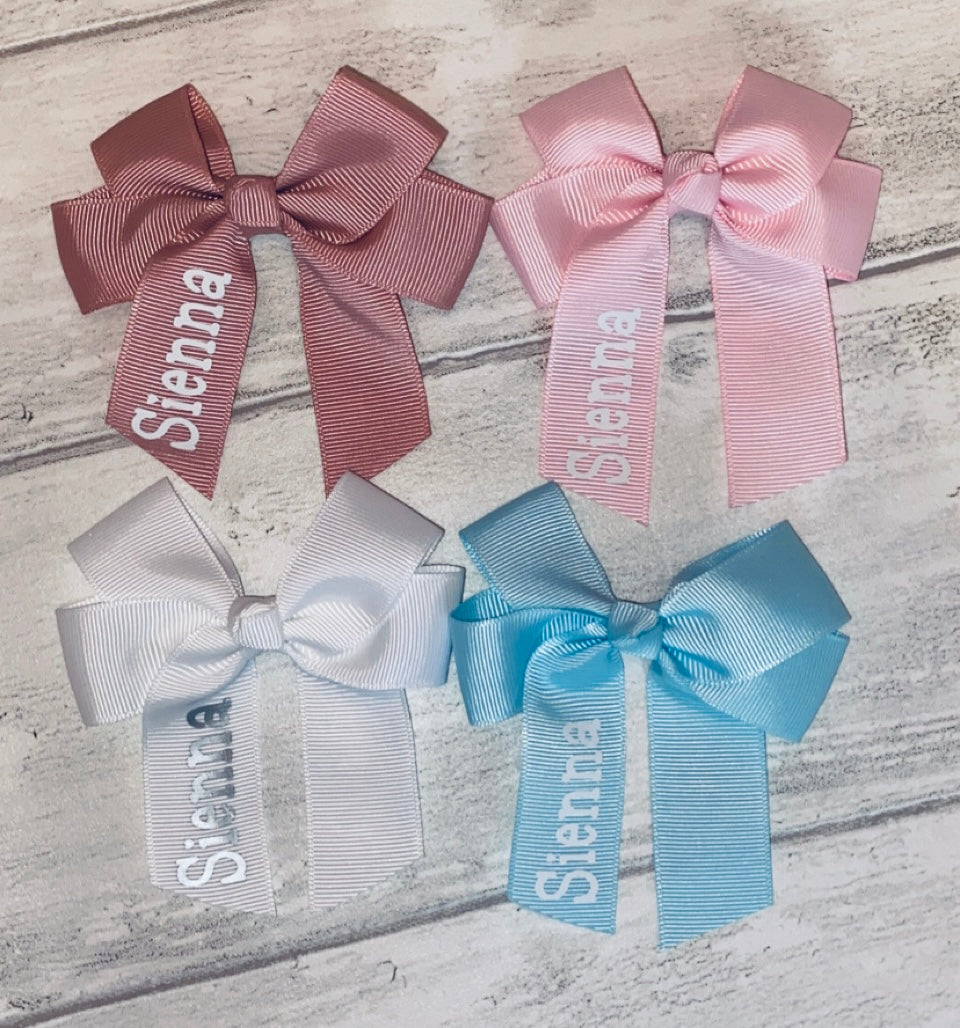 Personalised Hair Bow