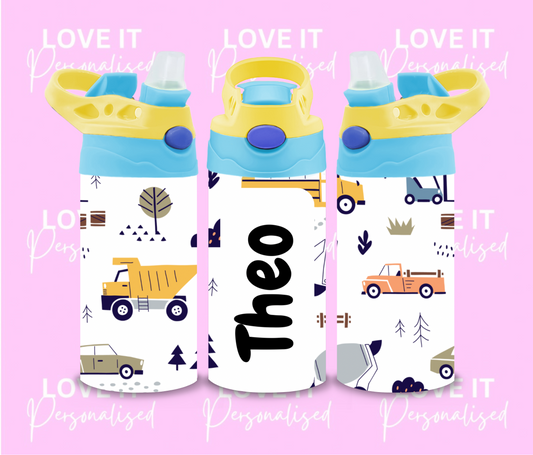 Children’s Personalised Car Water Bottle