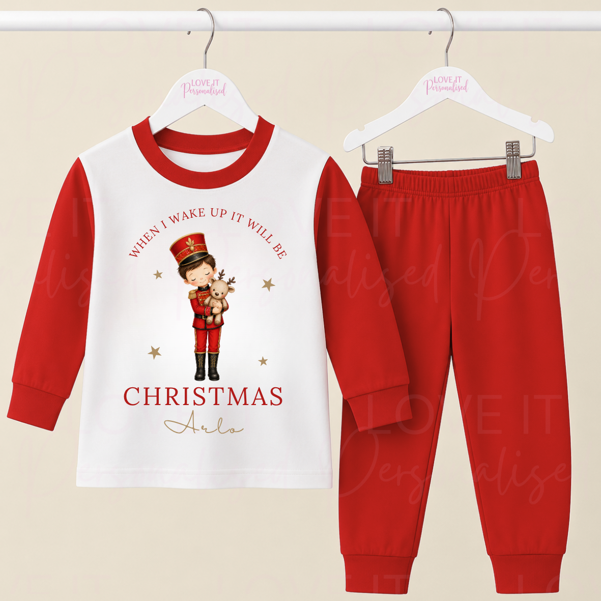 Personalised Christmas Nutcracker Pyjamas
