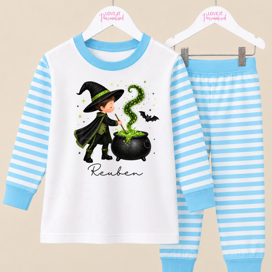 Personalised Children's Halloween Pyjamas