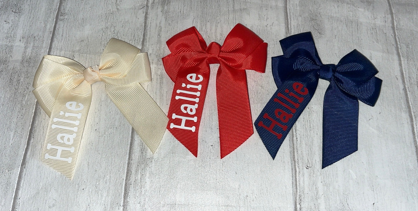 Personalised Hair Bow