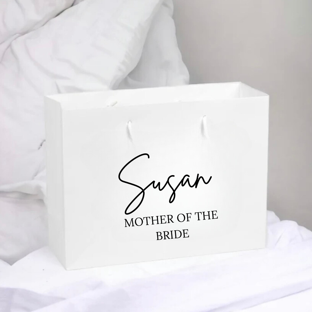 Personalised Wedding Gift Bag - Mother Of The Bride