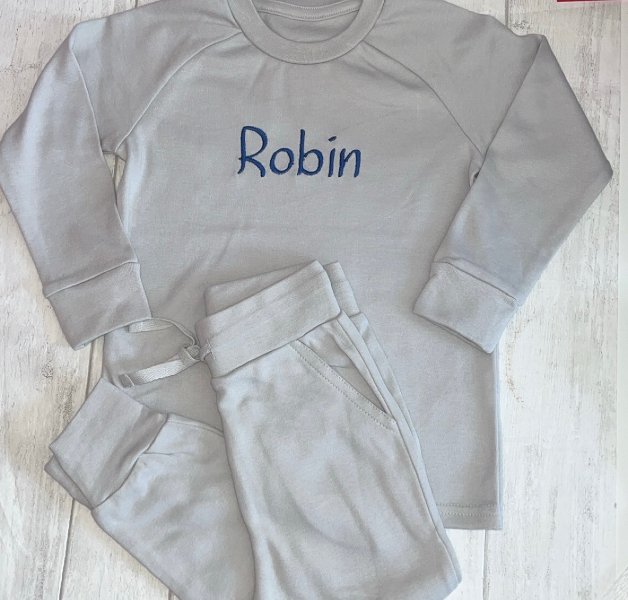 Children's Embroidered Loungewear