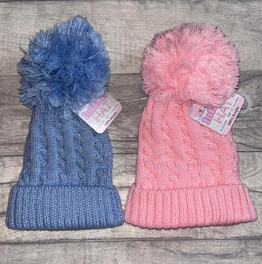 Children’s Bobble Hat- Plain