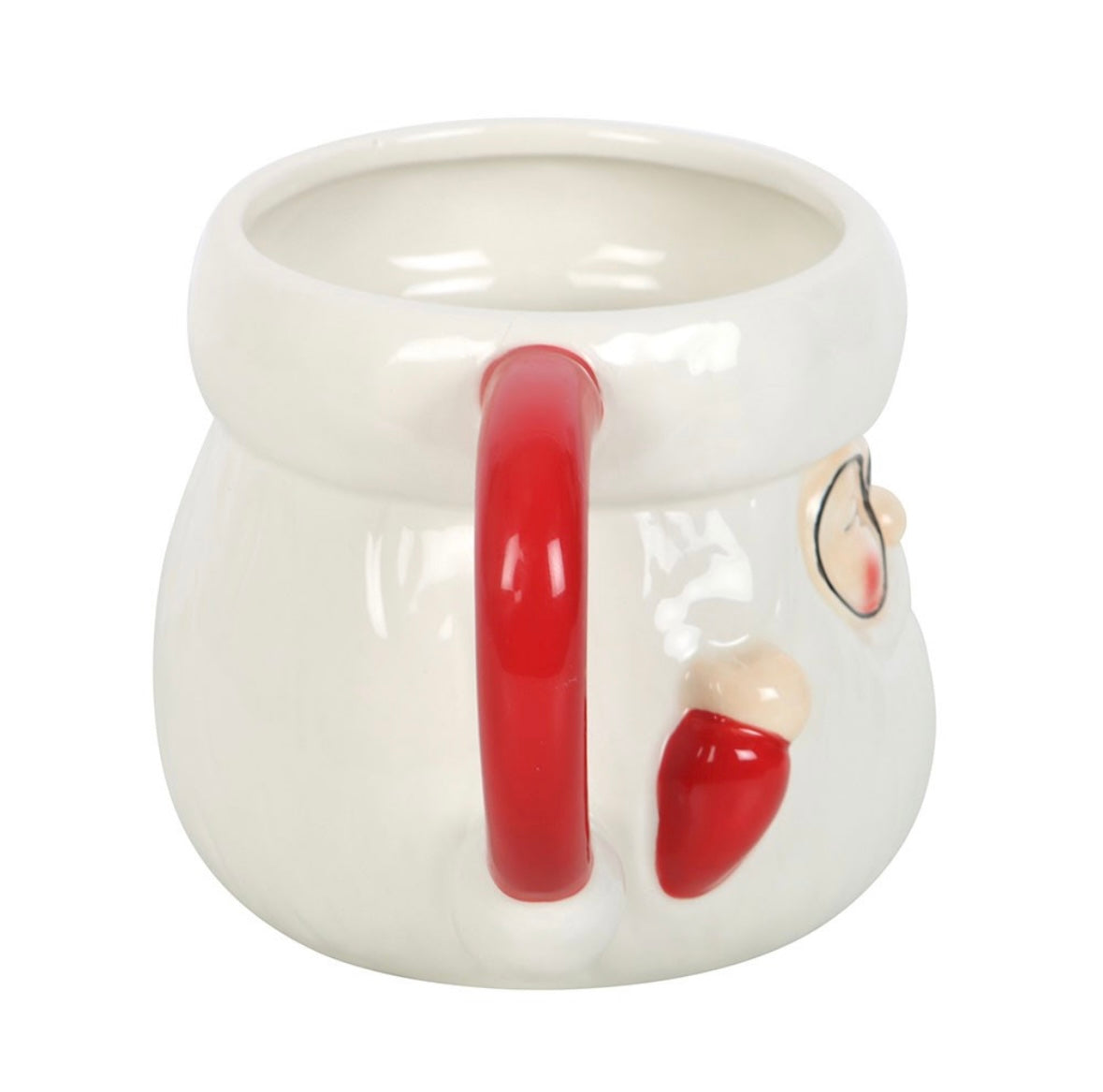 Candy Cane Gingerbread/Santa Claus Christmas Mug