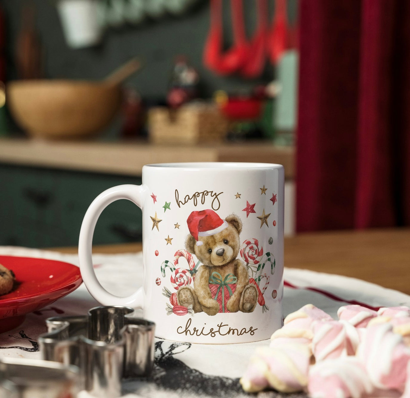 Christmas Mug - Bear Design