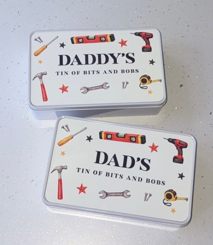 Personalised Bits & Bobs Tool Tin