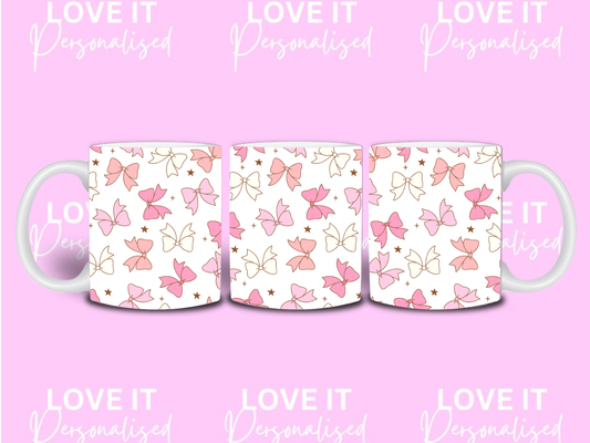 Pink Bow Mug