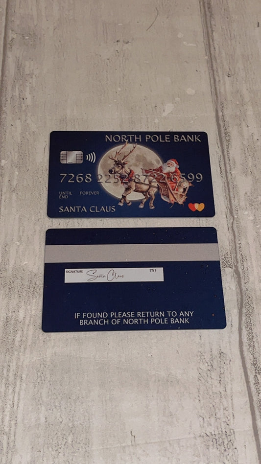Santa’s Bank Card