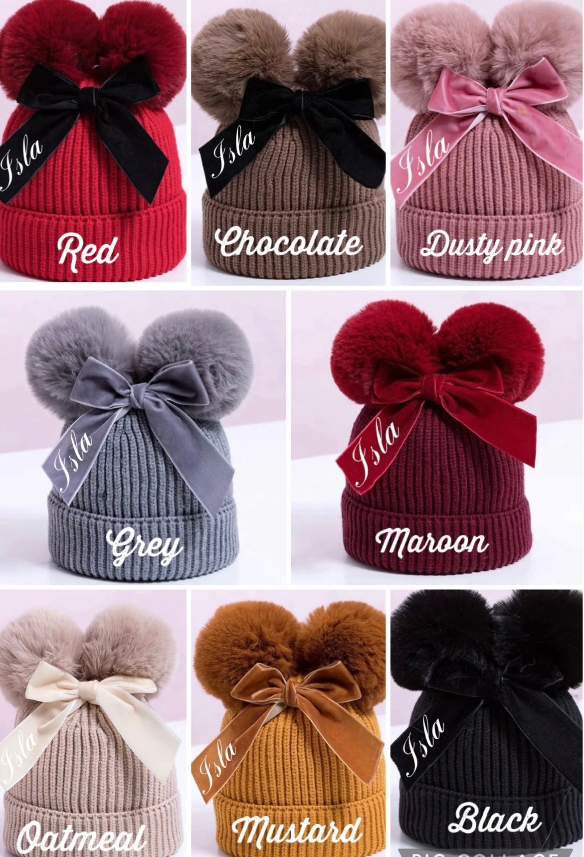 Personalised Children's Bobble Hat