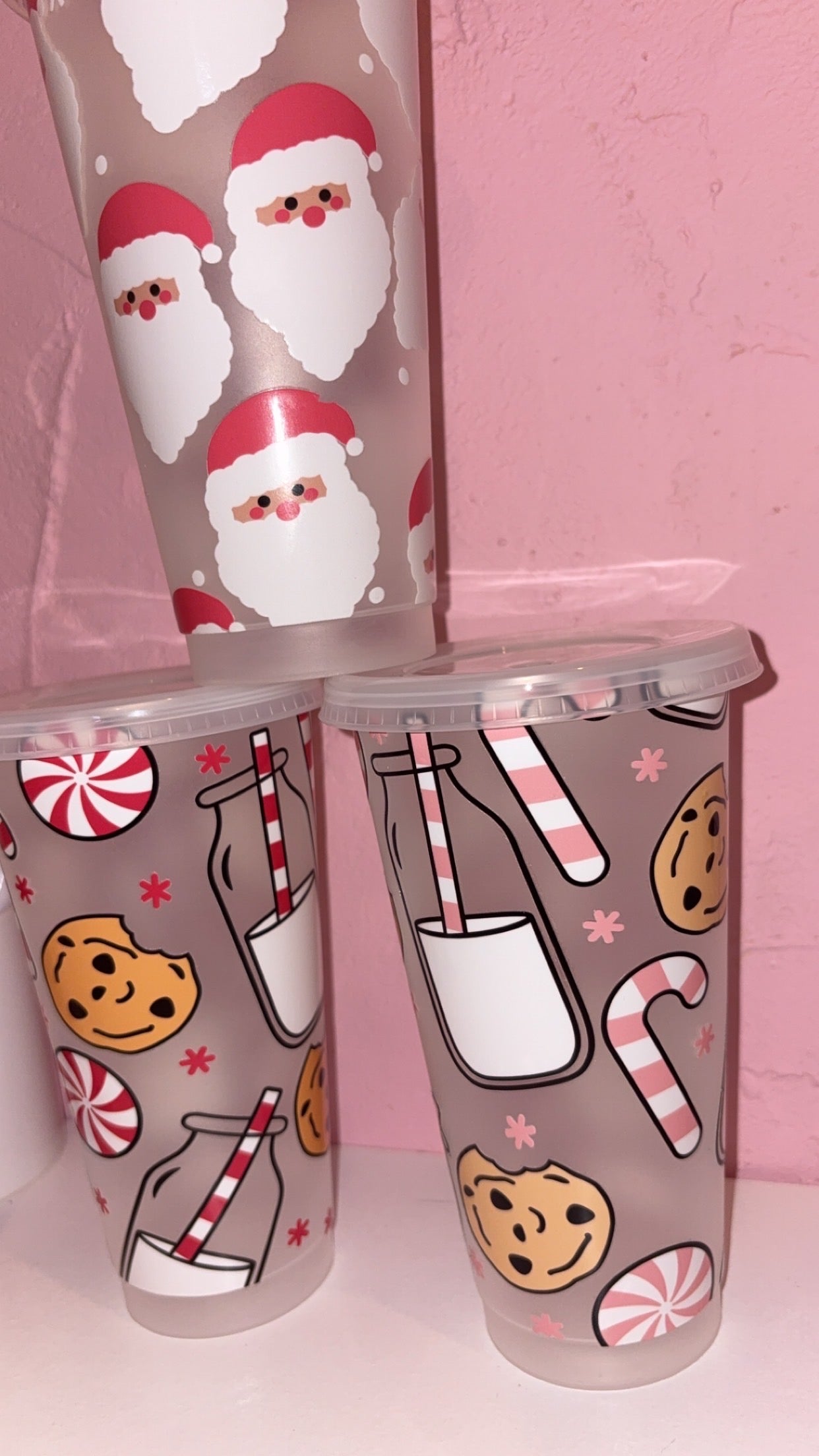 Christmas 24oz Cold Cups