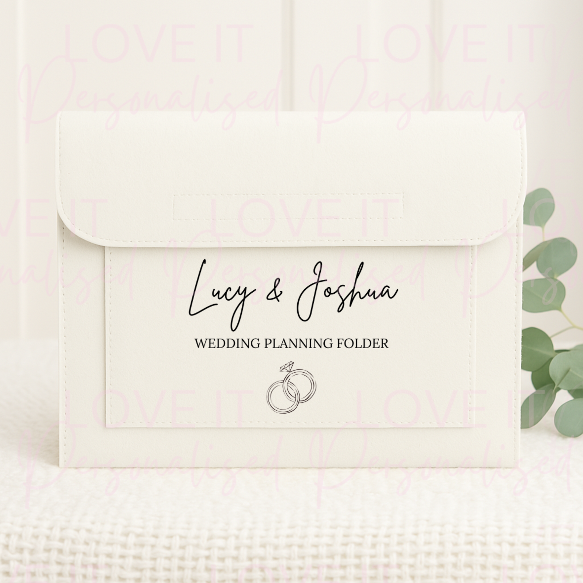 Personalised Wedding Planning Folder