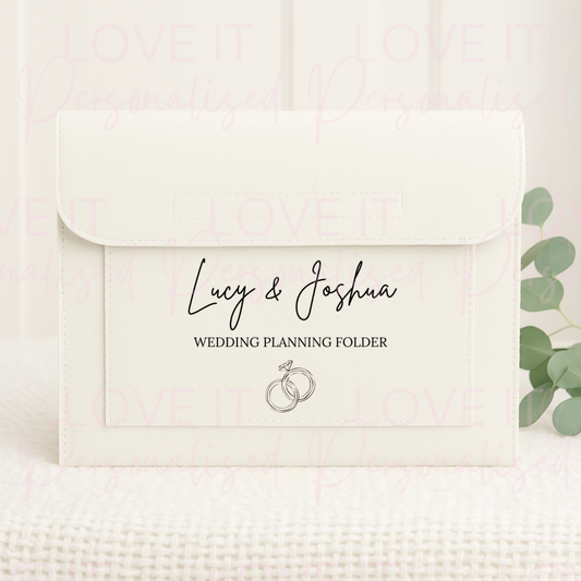 Personalised Wedding Planning Folder