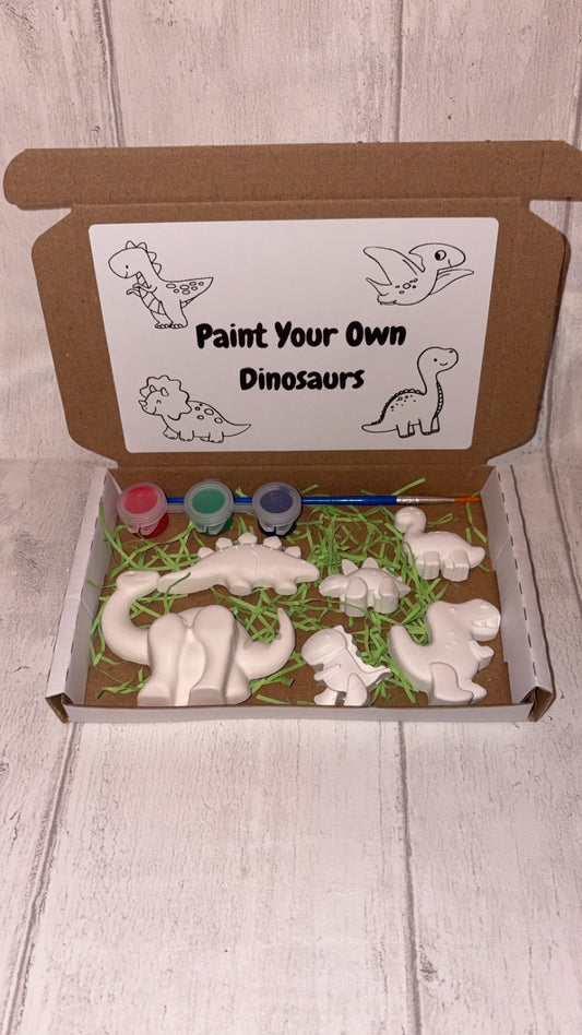 Dinosaur Themed Paint Set
