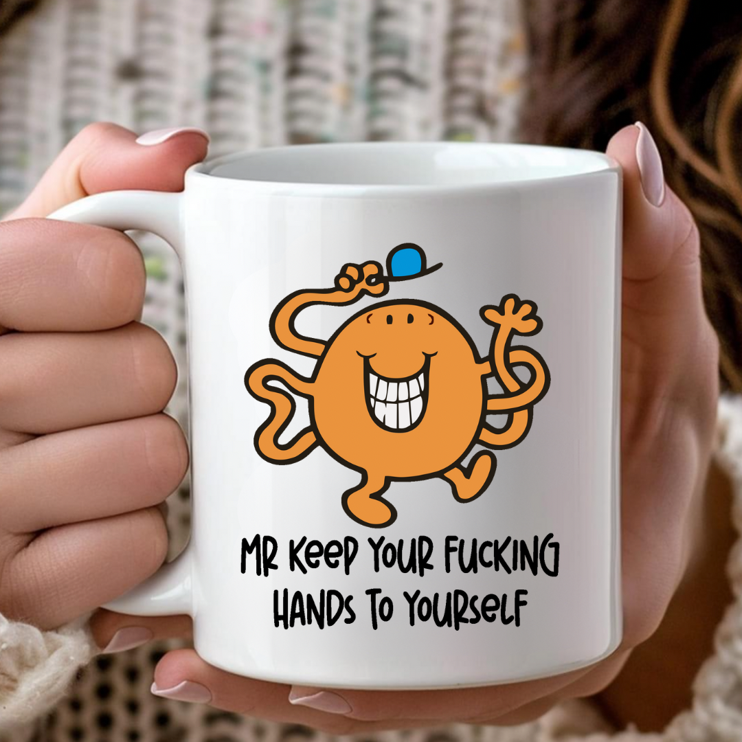 Mr Keep Your Hands To Yourself Mug
