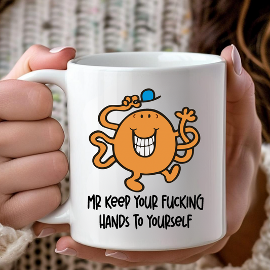 Mr Keep Your Hands To Yourself Mug