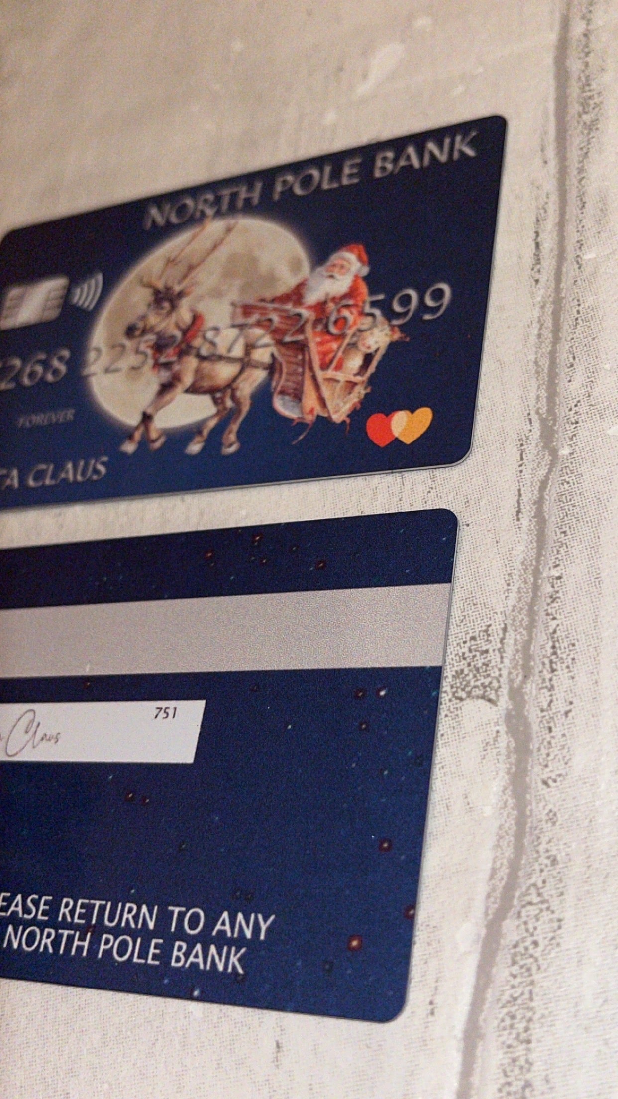 Santa’s Bank Card