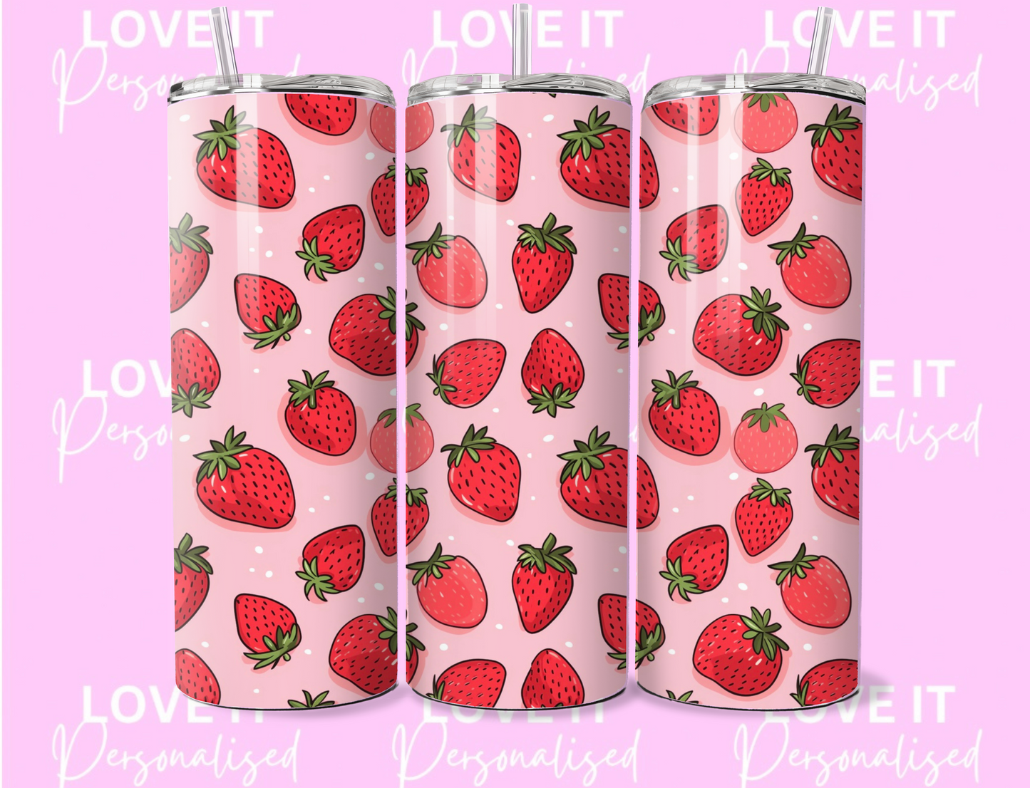 Strawberry 20oz Tumbler