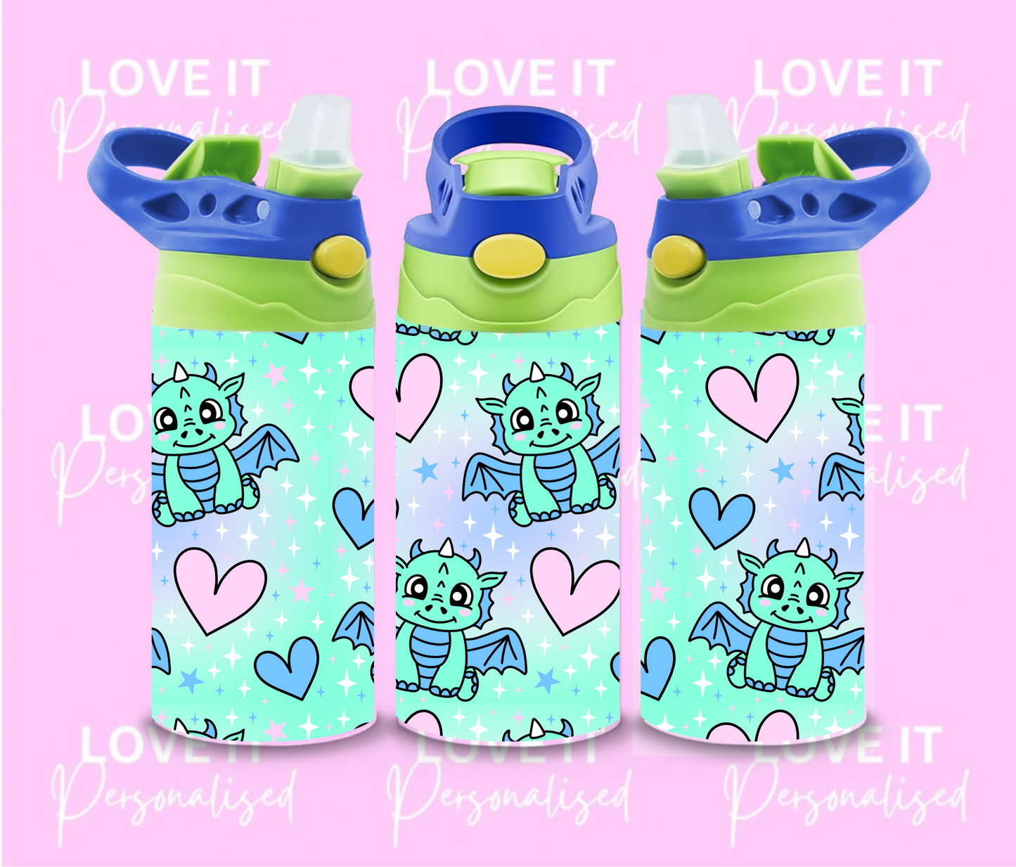 Green Dragon Children’s Water Bottle