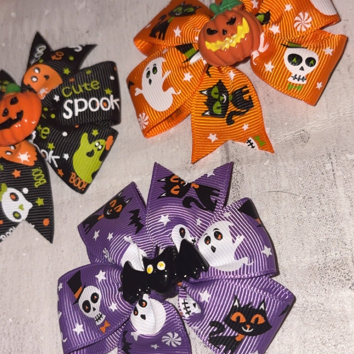 Halloween Hair Bow