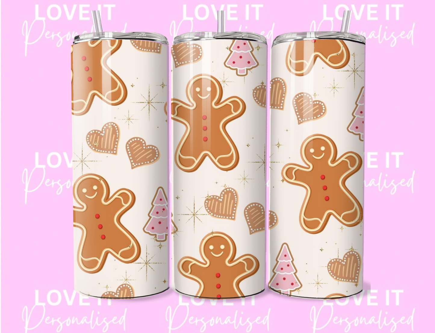 Gingerbread 20oz Tumbler