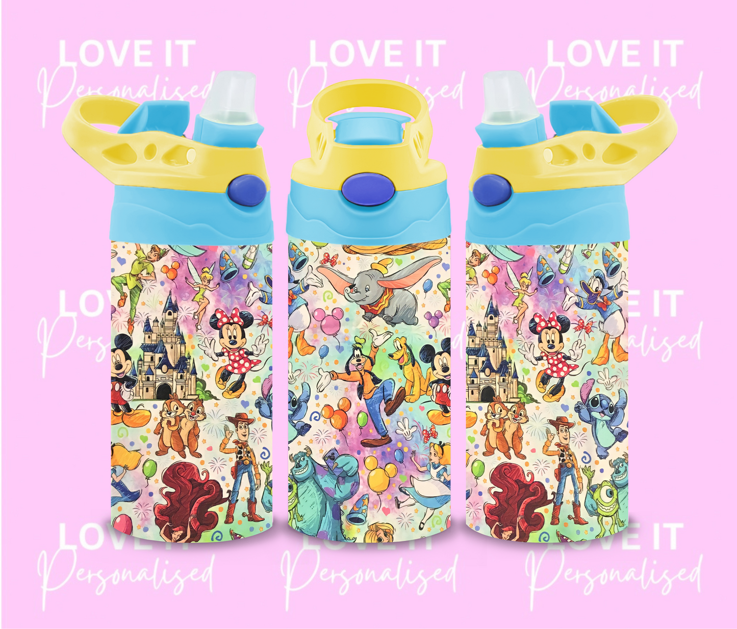 Children’s All Characters Water Bottle