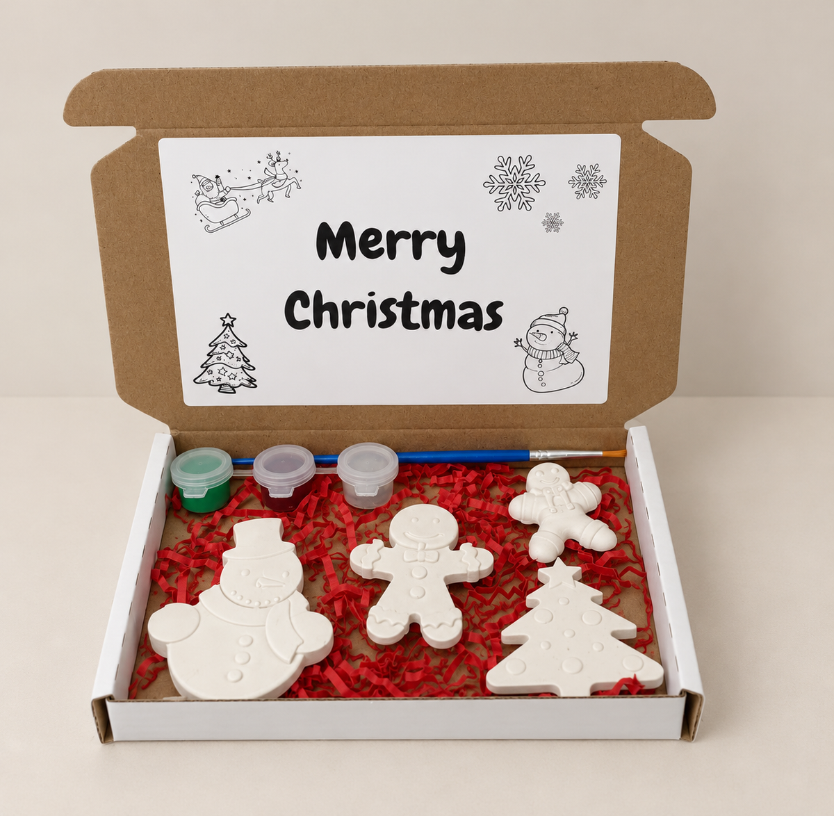 Children’s Christmas Paint Set