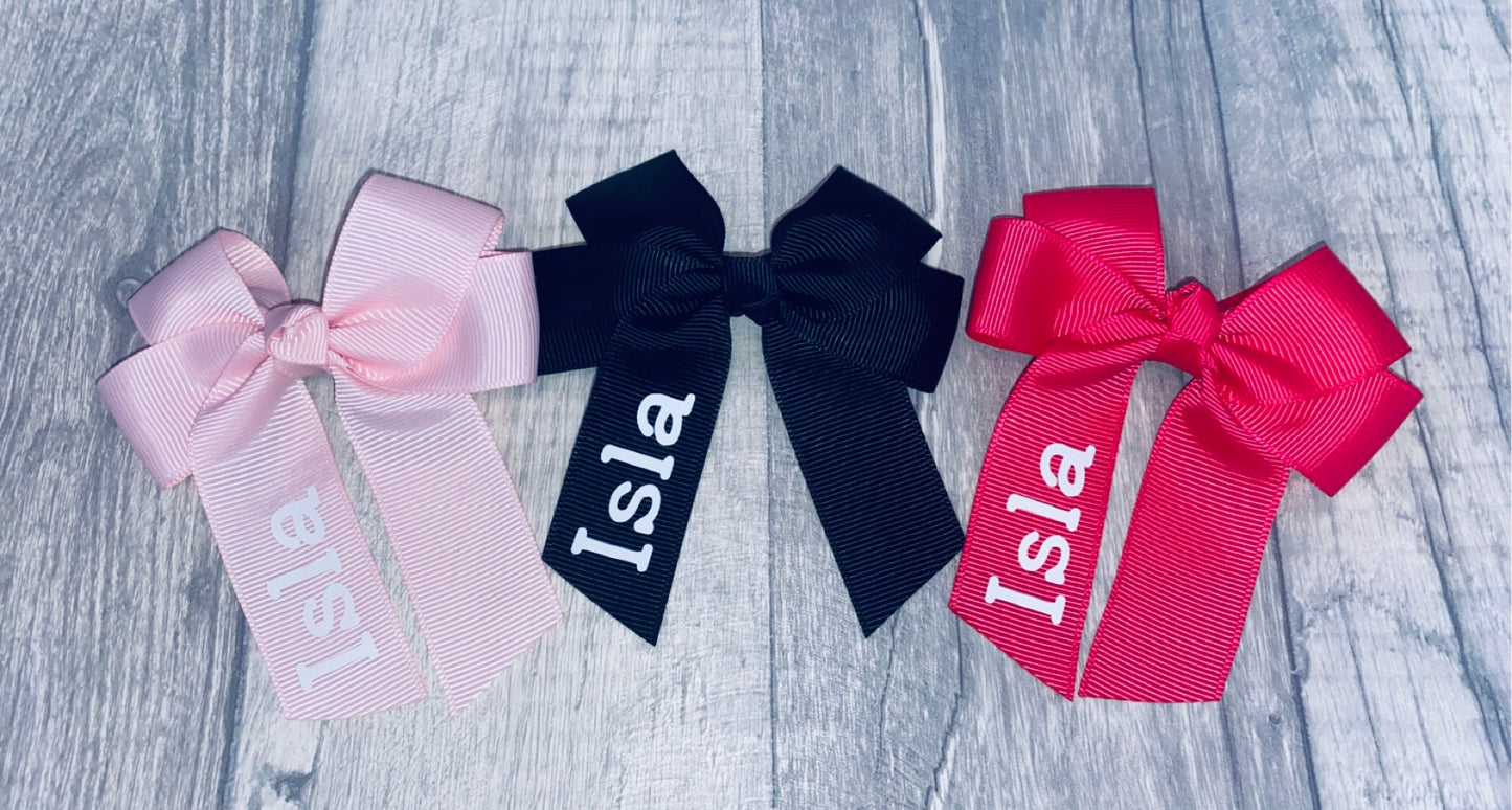 Personalised Hair Bow