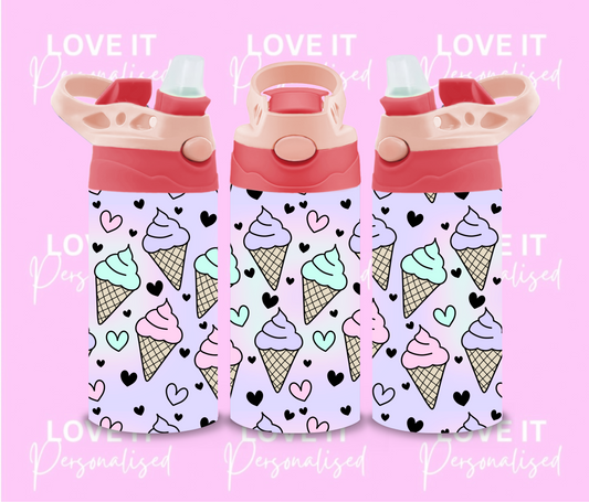 Pastel Ice Cream Children’s Water Bottle