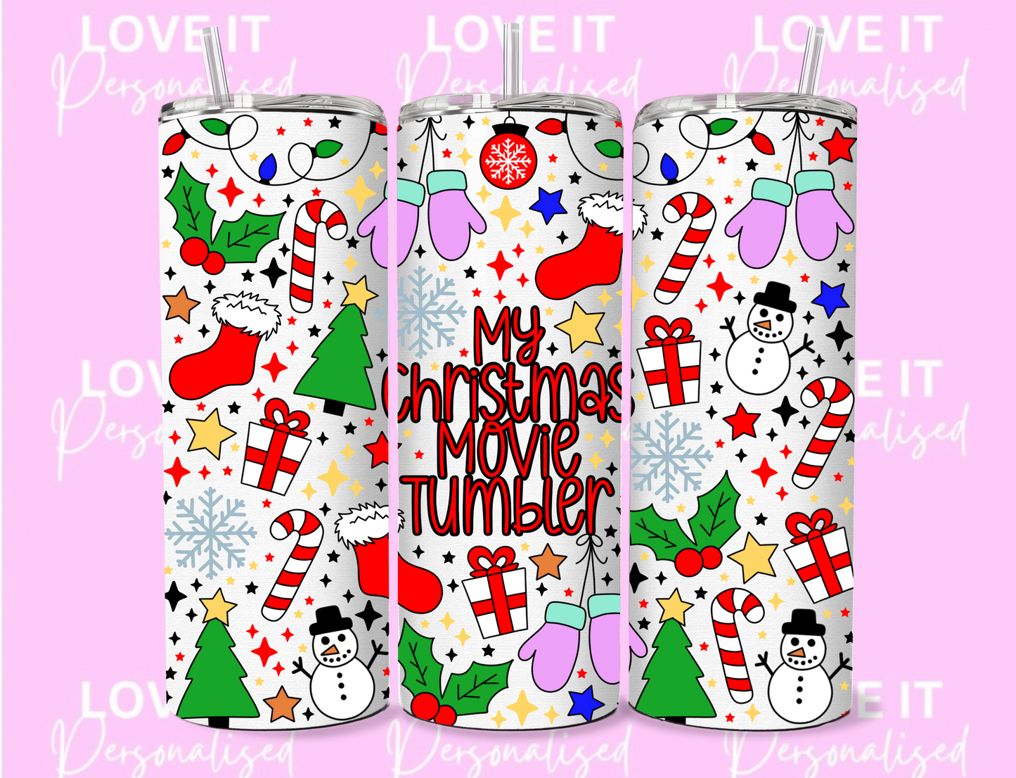 My Christmas Movie 12/20oz Christmas Tumbler