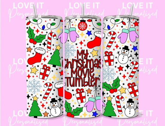 My Christmas Movie 12/20oz Christmas Tumbler
