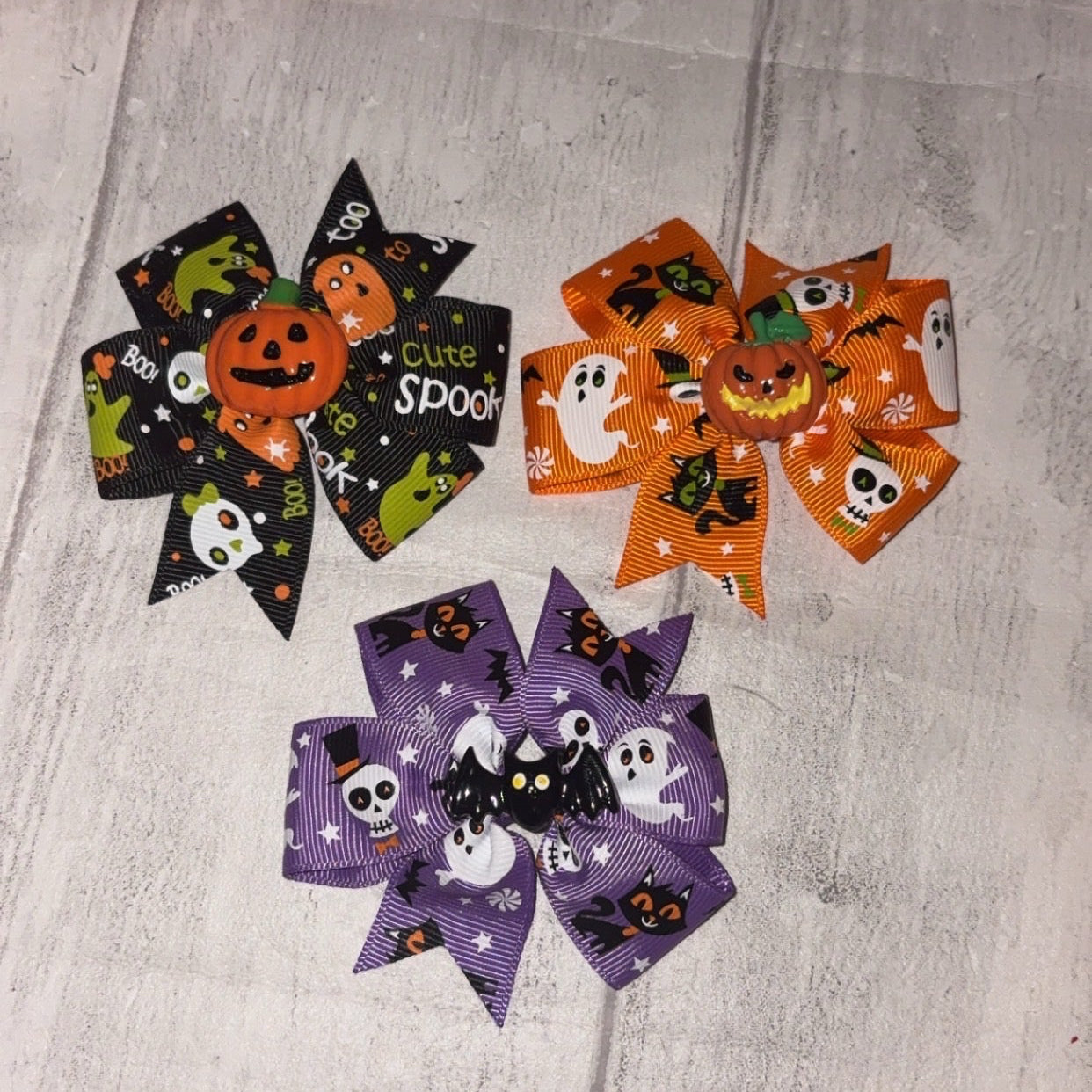 Halloween Hair Bow