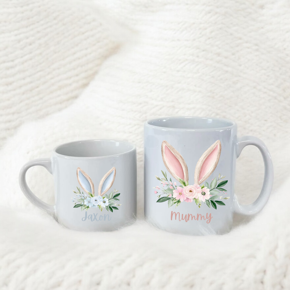 Personalised Bunny Ear Easter Mug - 6oz & 11oz