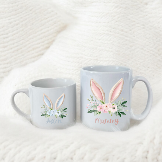 Personalised Bunny Ear Easter Mug - 6oz & 11oz