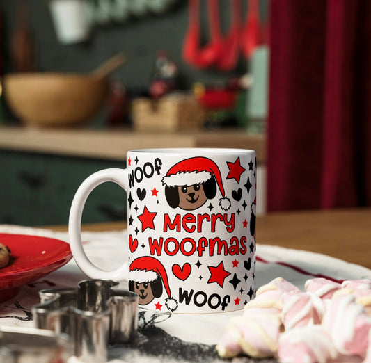 Woofmas Christmas Mug