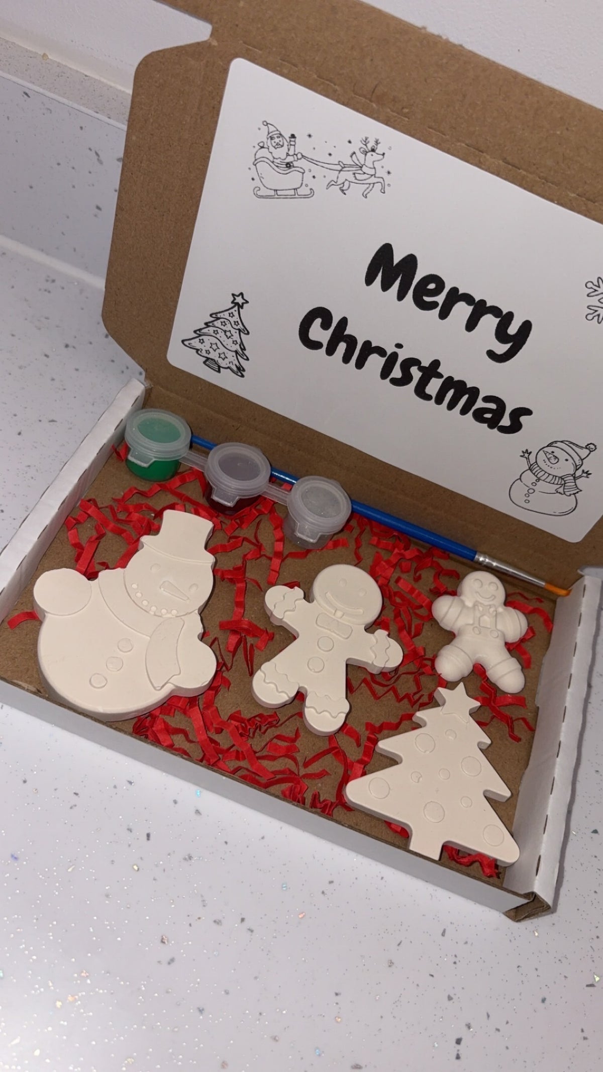 Children’s Christmas Paint Set