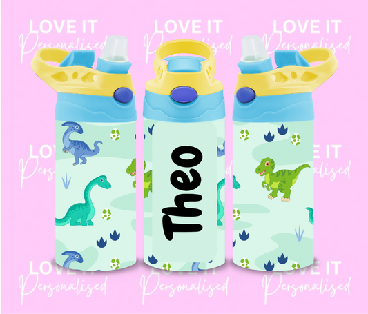 Children’s Personalised Dinosaur Water Bottle