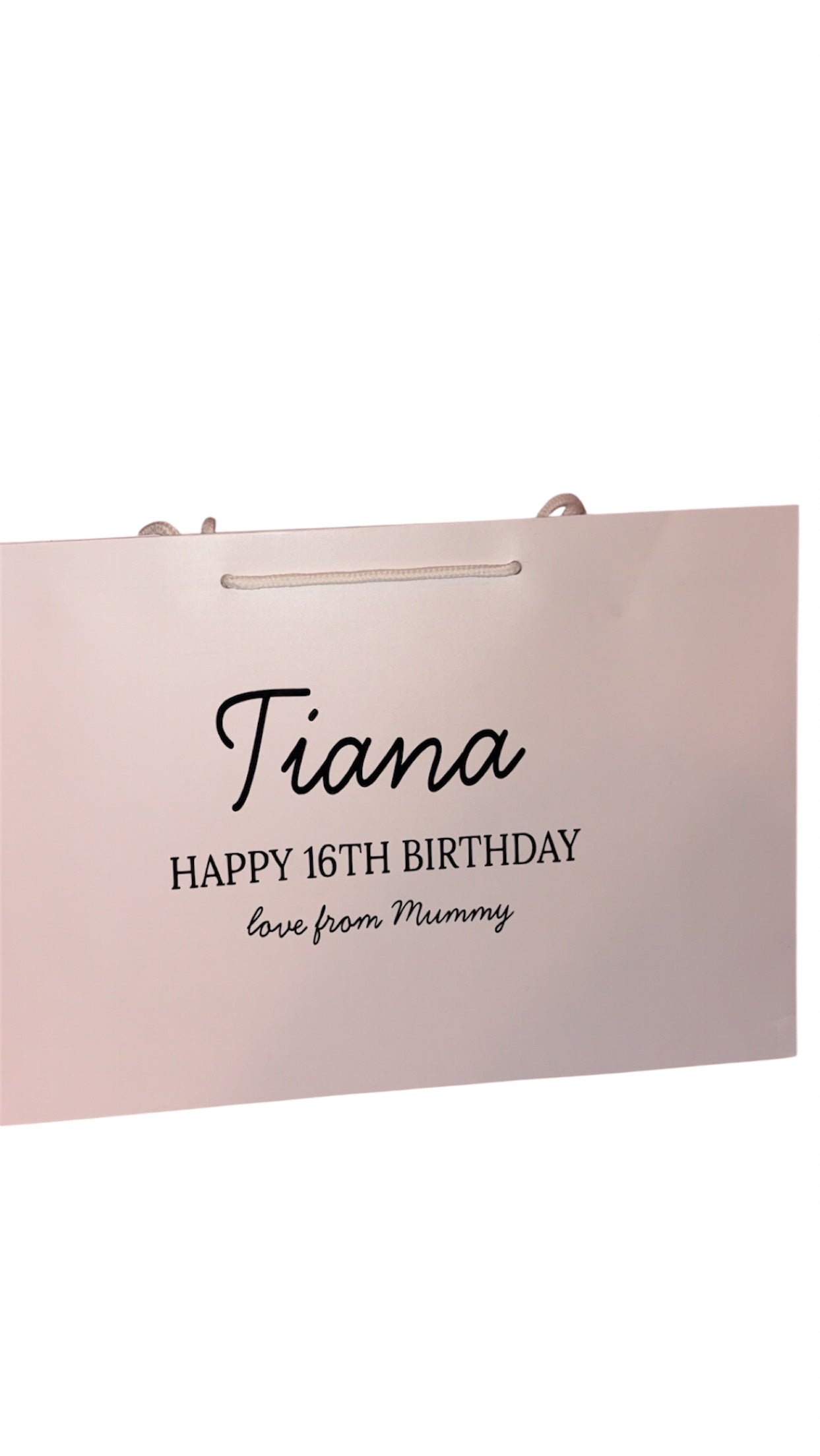 Personalised Birthday Age Gift Bag