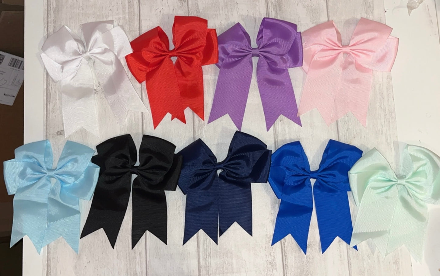 6 Inch Hair Bow - Plain