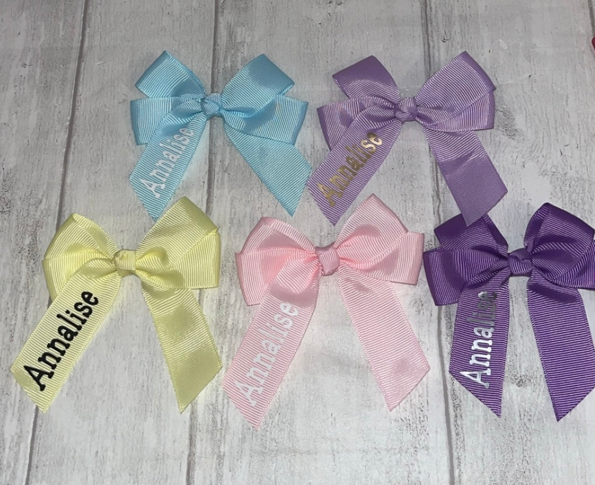 Personalised Hair Bow