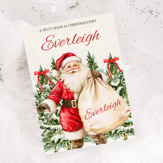Personalised Santa's Christmas Eve Christmas Story Booklet