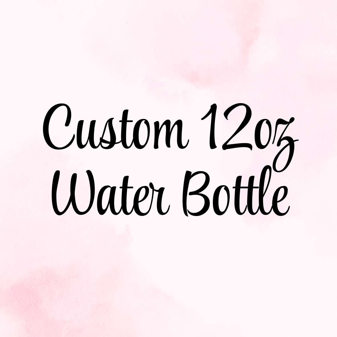 Personalised Custom Children's 12oz Water Bottle
