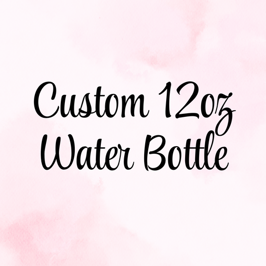 Personalised Custom Children's 12oz Water Bottle