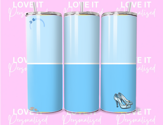 Blue Princess 20oz Tumbler