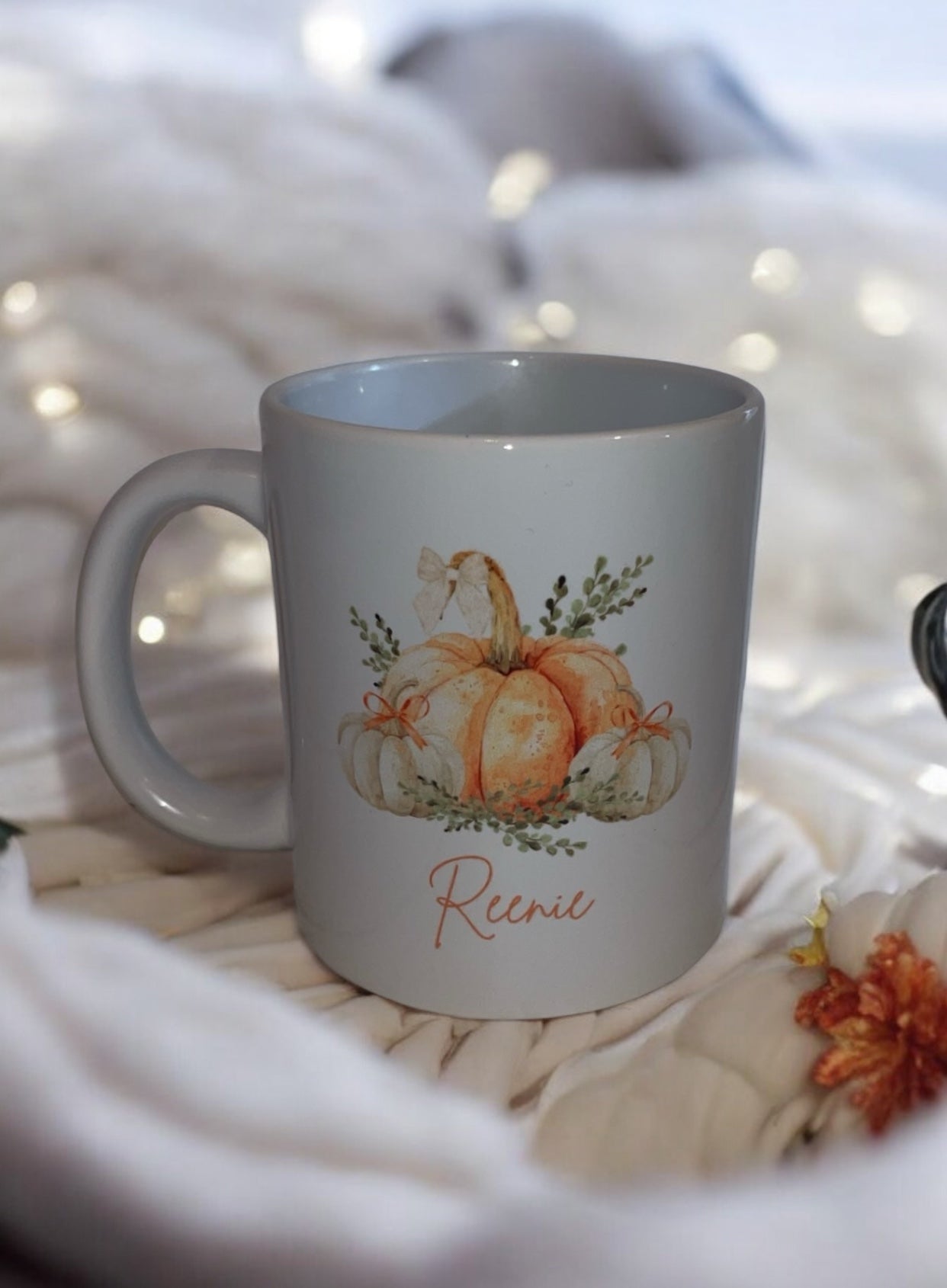 Personalised Halloween Mug - Pumpkin Design