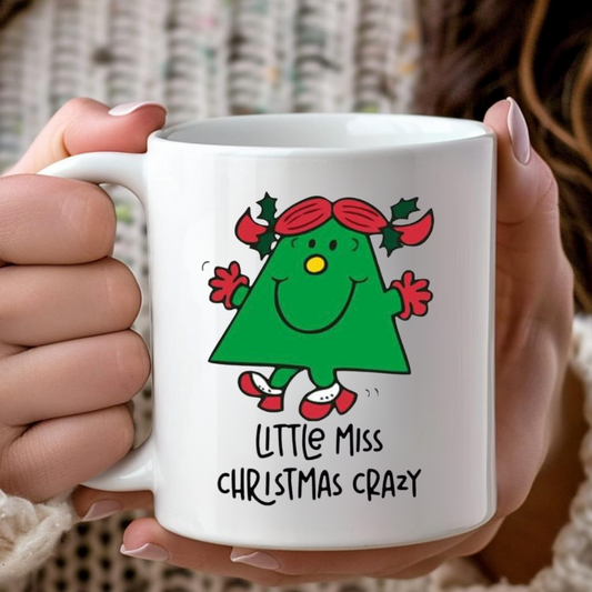 Little Miss Christmas Crazy Mug