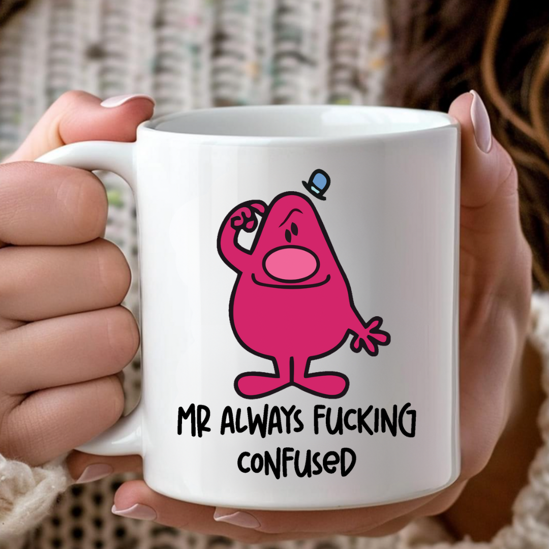 Mr Confused Mug