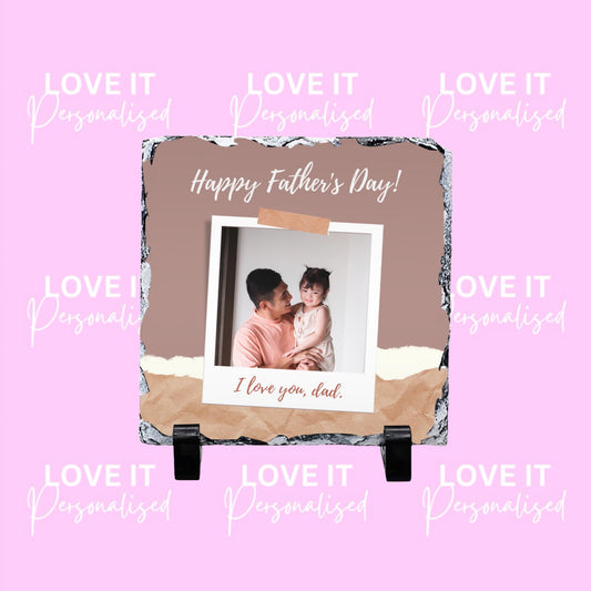 Happy Father’s Day Photo Slate