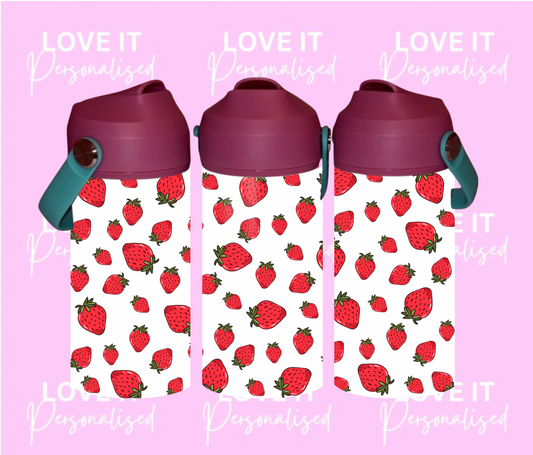 Strawberry 12oz Water Bottle