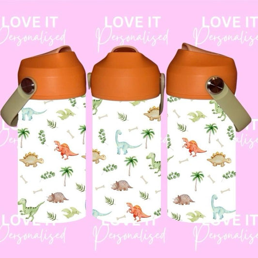 Dinosaur 12oz Water Bottle